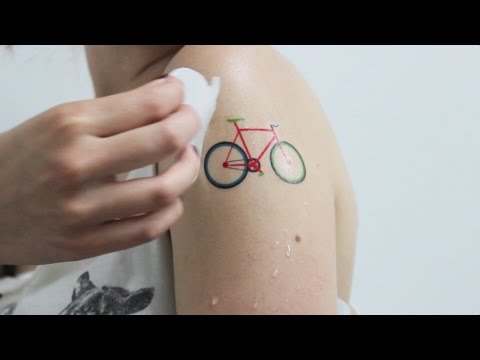 Applying Temporary Tattoos - StickerYou Tutorials