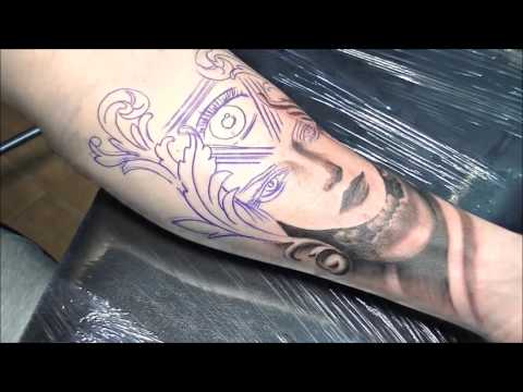 The third eye - Tattoo time lapse