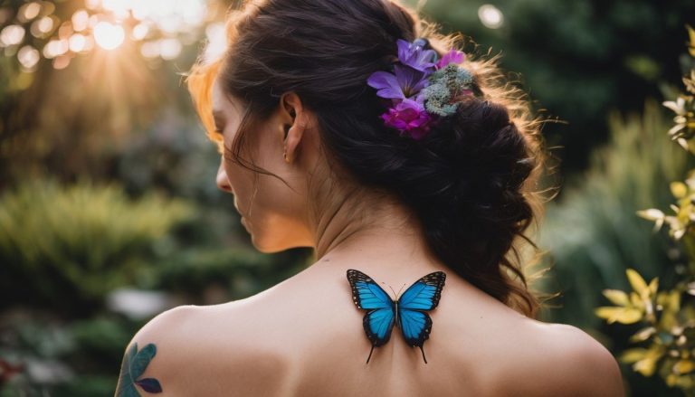 Exploring the Beauty and Symbolism of 3D Butterfly Tattoos