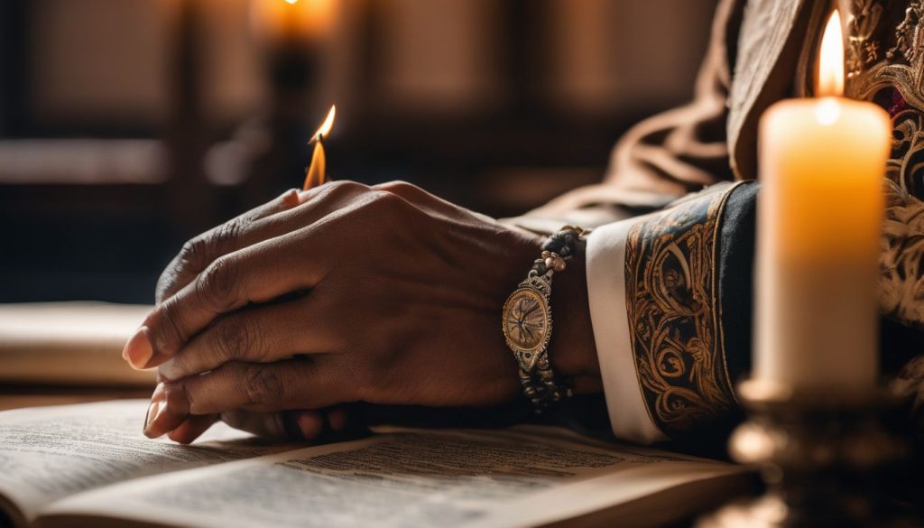 praying hands tattoos in church