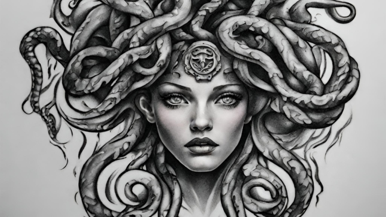 Small Medusa Tattoo Designs: Powerful and Feminine Symbolism