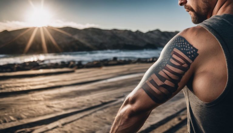 Top 40 Tattoos American Flag: Unique American Flag Tattoo Ideas for Men in 2023